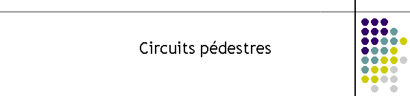 Circuits pdestres